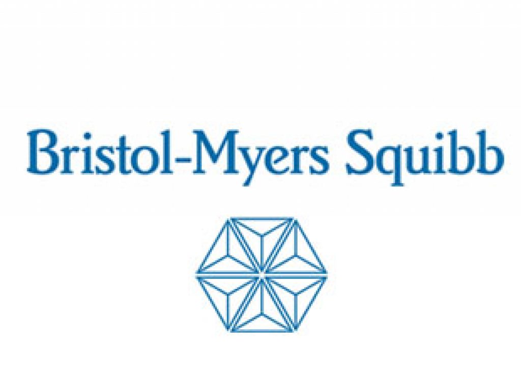 Bristol-Myer Squibb logo and earnings report