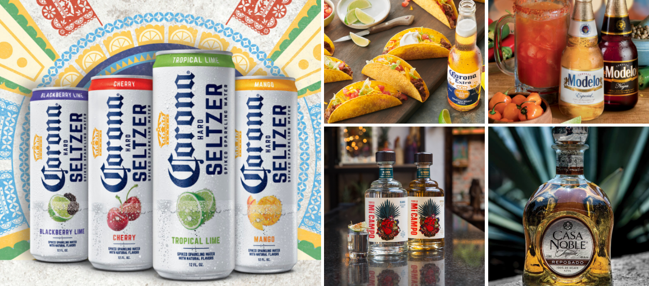 Constellation Brands portfolio includes Corona and Modelo Beer