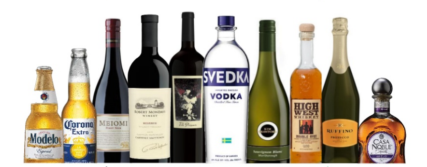 Constellation Brands main beer, wine and spirits brands 