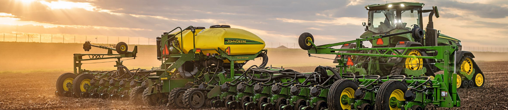 John Deere agricultural equipment