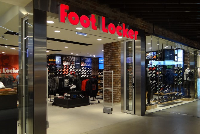 Foot Locker store entrance. Image obtained from Sneaker Freaker