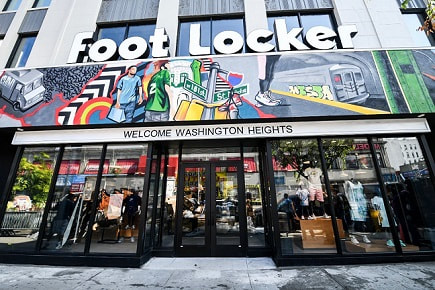 Foot Locker entrance at Washington Heights