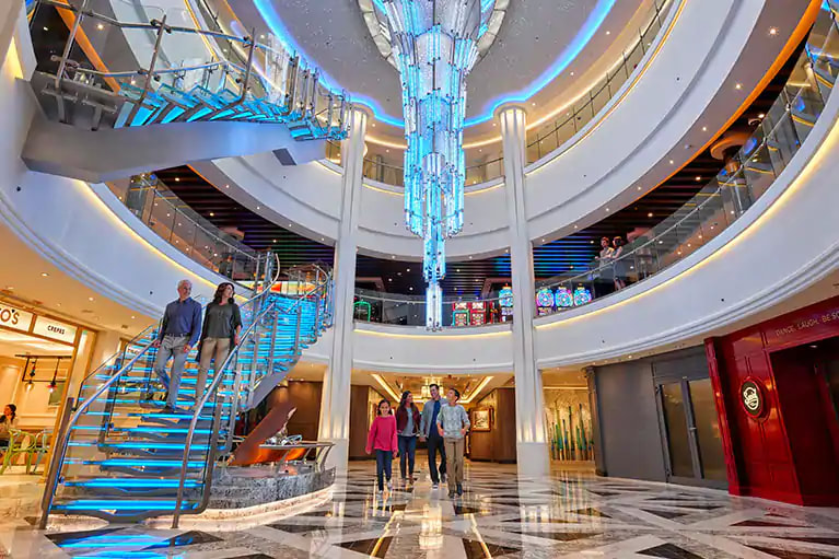 Inside one of Norwegian Cruise Line Holdings' cruise ships