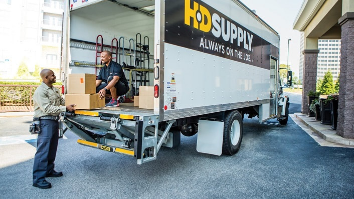HD Supply delivery truck