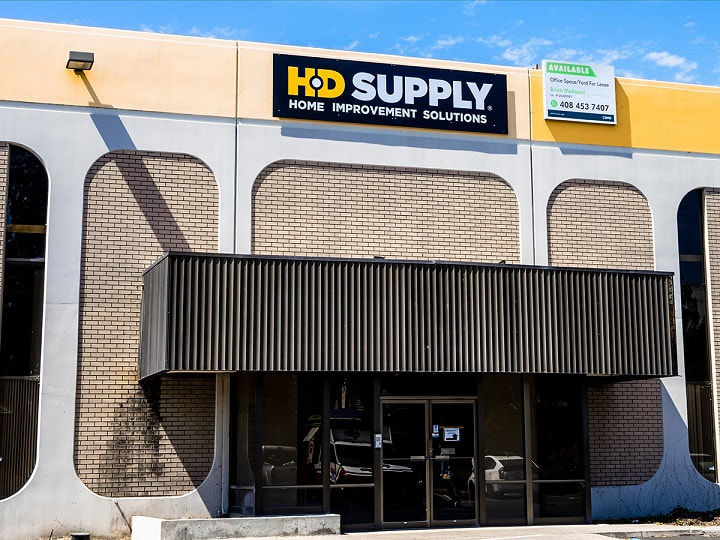 HD Supply warehouse entrance