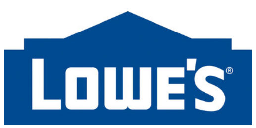 Lowe's logo and 2nd quarter 2020 earnings report. The stock is up 6% in pre market trade