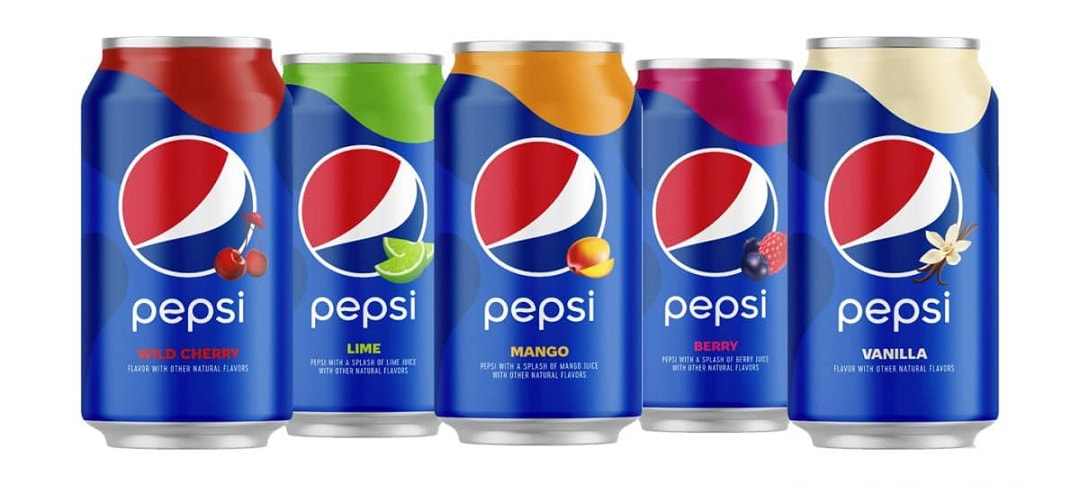 Pepsi flavored colas