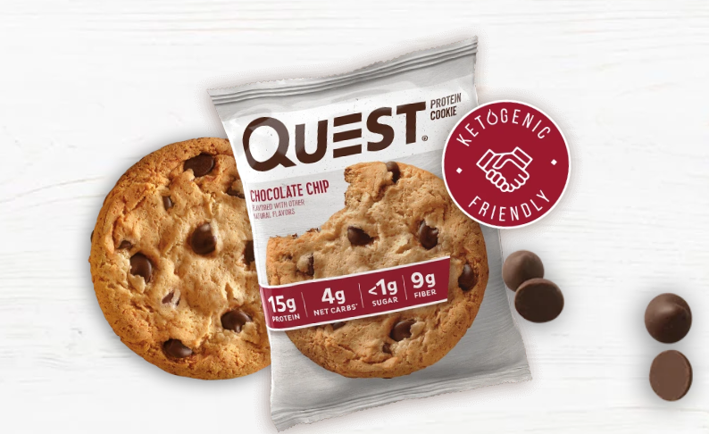 Quest chocolate chip cookies