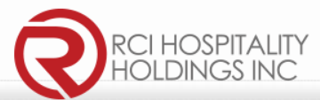 RCI holdings (NASDAQ: RICK) logo and their latest earnings report.