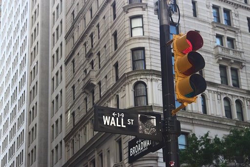 Wall Street street sign. We take a look at interactive brokers latest results