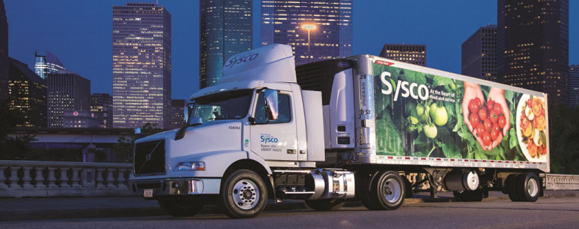 Sysco Corporation distribution truck