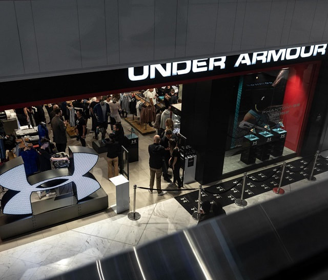 Under Armour store front