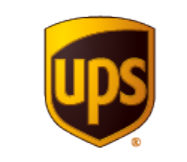 United Parcel Service (UPS) logo and their latest earnings report.